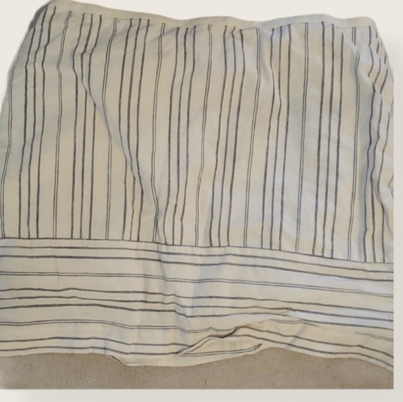 🔴Madewell Sz 14 A-line Vertical striped classic mini skirt - Picture 1 of 4